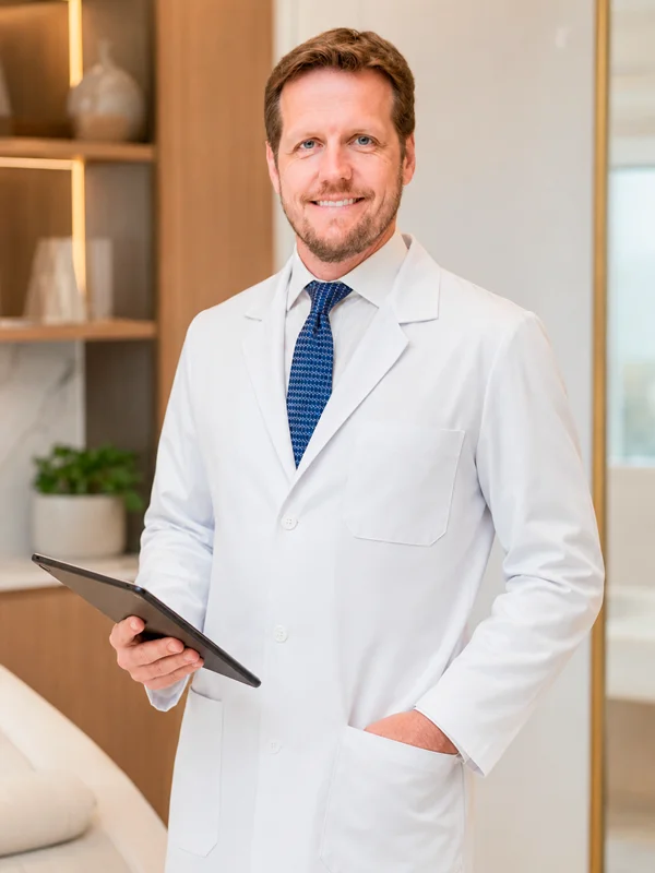 Dr. Guilherme Ravanini em atendimento